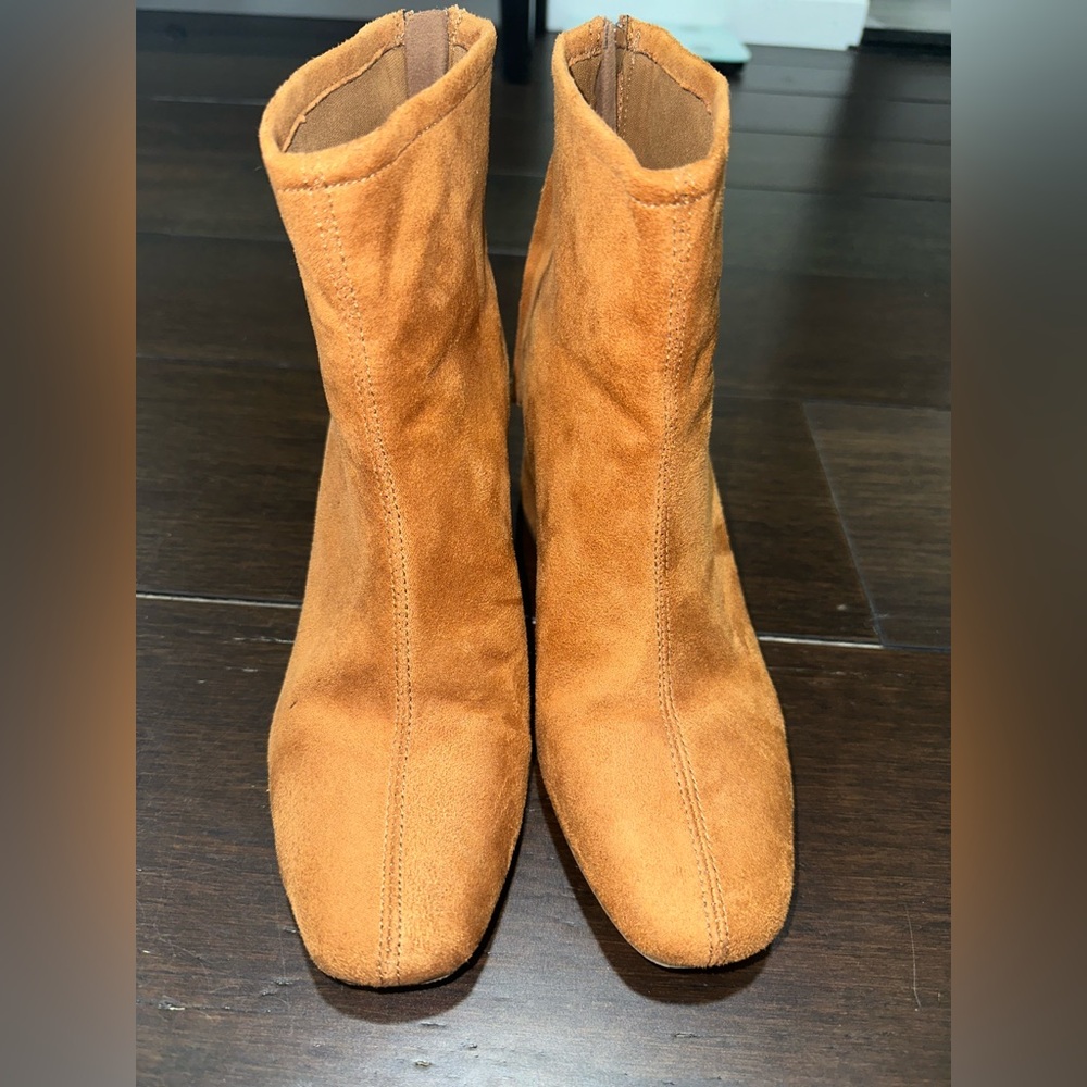 Suede Booties